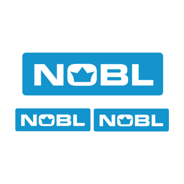 NOBL Window Decal Sticker Pack