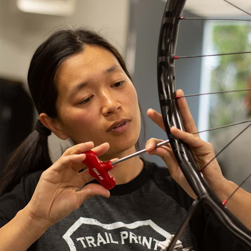 Van Girl Yuka Building Wheels