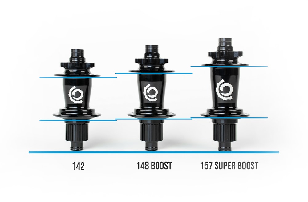 Super boost on sale 157 hubs