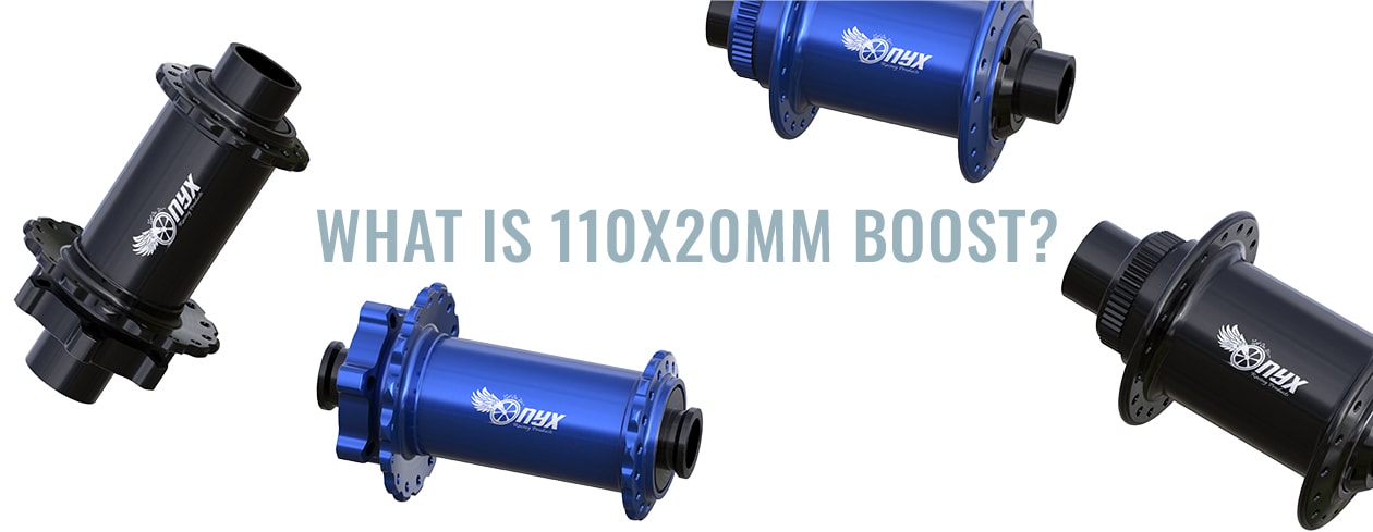 What is 110x20mm Boost? Banner title.